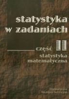 Okładka książki Statystyka w zadaniach cz.2 Statystyka matematyczn