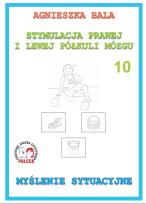 Okładka książki Stymulacja prawej i lewej półkuli 10