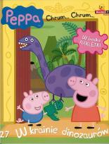 Okładka książki Świnka Peppa Chrum chrum 27 W krainie dinozaurów