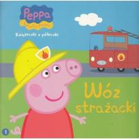 Okładka książki Świnka Peppa. Książeczki z.. 1 Wóz strażacki