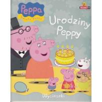 Okładka książki Świnka Peppa. Wycinanki Urodziny Peppy