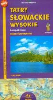 Opakowanie Tatry Słowackie Wysokie mapa turystyczna