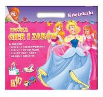 Okładka książki Teczka gier i zabaw. Księżniczki
