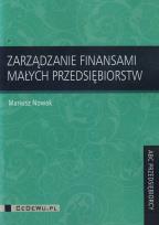 Okładka książki Zarządzanie finansami małych przedsiębiorstw