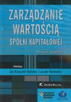 Okładka książki Zarządzanie wartością spółki kapitałowej