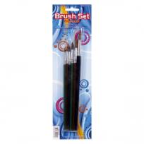 Opakowanie Zestaw 6 kolorowych pędzli