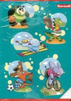 Opakowanie Zeszyt A5/32K/BR linia 10 szt. kolor