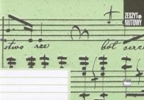 Opakowanie Zeszyt nutowy C1 - A5 leżący - 6 linii PWM