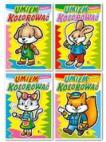 Okładka książki (035) Umiem kolorować MIX