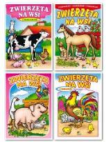 Okładka książki (044) Kolorowanka mała Zwierzęta na Wsi MIX