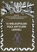Okładka książki 15 Wielkopolski Pułk Artylerii lekkiej