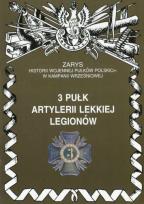 Okładka książki 3 Pułk Artylerii Lekkiej Legionów