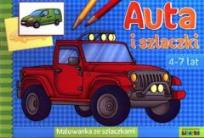 Okładka książki Auta i szlaczki 4-7 lat LITERKA