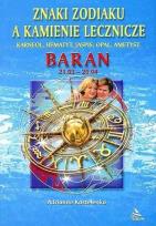 Okładka książki Baran znaki zodiaku a kamienie lecznicze