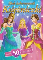 Okładka książki Blok kolorowanek - Księżniczki