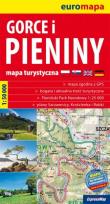 Okładka książki Euromapa Gorce i Pieniny 1:50 000