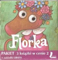 Okładka książki Florka. Pakiet 3 książek+zakładki