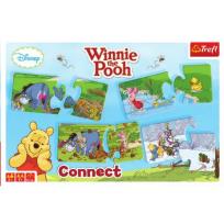 Okładka książki Gra - Connect Kubuś Puchatek TREFL