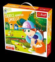 Okładka książki Gra - Dzieci kontra śmieci TREFL