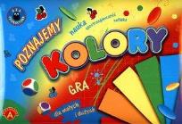 Okładka książki Gra - Poznajemy kolory ALEX