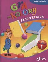 Okładka książki Gra w kolory kl. 1 Zeszyt lektur w.2012 JUKA