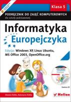Okładka książki Informatyka Europejczyka SP 5 podr Win XP NPP 2013