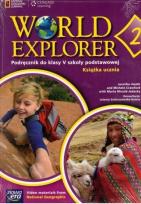 Okładka książki J. Angielski SP 5 WORLD EXPLORER SB wyd.2014 NE