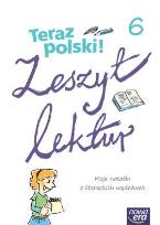 Okładka książki J. Polski SP 6 Teraz polski! Zeszyt lektur NE