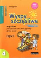 Okładka książki Język Polski SP 4/2 ćw Wyspy Szczęśliwe WIKING