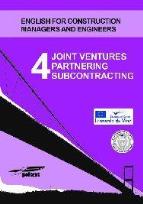 Okładka książki Joint ventures partnering subcontracting 4