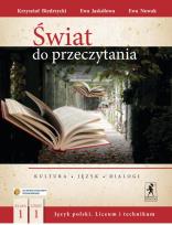 Okładka książki J.Polski LO Świat do przeczytania 1/1 w.2012 NPP