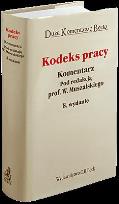 Okładka książki Kodeks pracy wyd.8 Duże Komentarze Becka