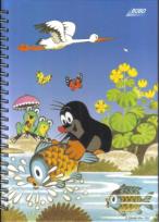 Opakowanie Kołonotatnik Krecik A5 DISA