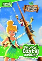 Okładka książki Koloruj, czytaj,naklejaj. Dzwoneczek i tajemnica..