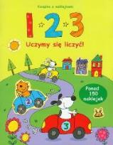 Okładka książki Książka z naklejkami - 123 Uczymy się liczyć