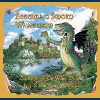 Okładka książki Legenda o Smoku Wawelski wersja pol. ang. i niem.