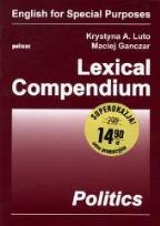 Okładka książki Lexical compendium politics