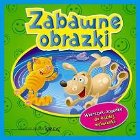Okładka książki Malowanka BLOK. Zabawne Obrazki