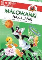 Okładka książki Malowanki naklejanki. Kot Sylwester, Tweety