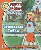 Okładka książki Marta mówi 2 Słowa są super- Graciarnia Tadka