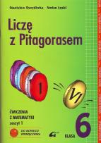 Okładka książki Mat. Liczę z Pitag. 6/1 ćw.NPP w.2014 ADAM