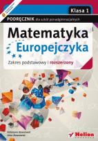 Okładka książki Matematyka Europejczyka LO 1 podr. ZPR Helion