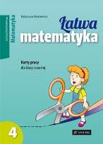 Okładka książki Matematyka SP 4 Łatwa matematyka KP WIKING