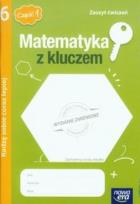 Okładka książki Matematyka SP 6 Mat. z kluczem Radzę ćw. cz1 LIFT