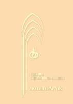 Okładka książki Modlitewnik. Pamiątka Sakramentu Małżeństwa ecri