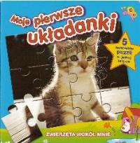Okładka książki Moje pierwsze układanki. Zwierzęta wokół mnie