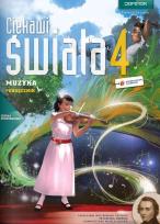 Okładka książki Muzyka SP 4 Ciekawi świata podr w.2012 OPERON