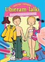 Okładka książki Naklejanki - Ubieram lalki SIEDMIORÓG