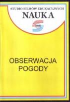 Okładka książki Obserwacja pogody