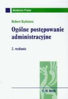 Okładka książki Ogólne postępowanie administracyjne